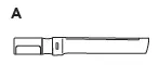 A. 12" Crevice Tool