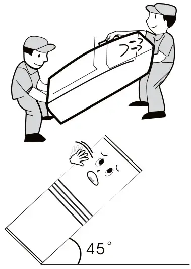 TECO TFF278WNTAG Refrigerator Freezer - Packing and Moving