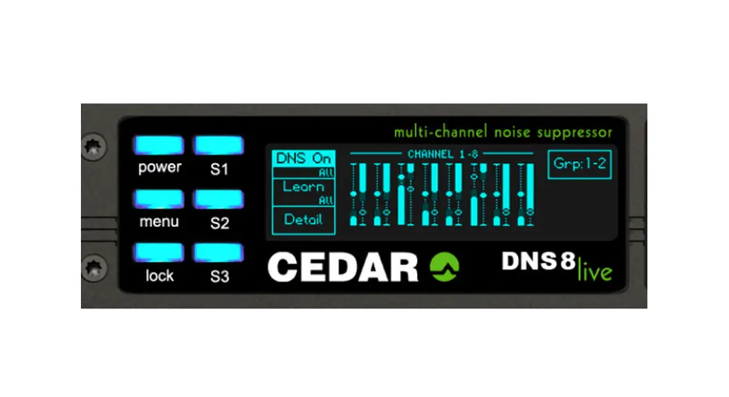 Cedar Dns 8d Dialogue Noise Suppressor Owner's Manual