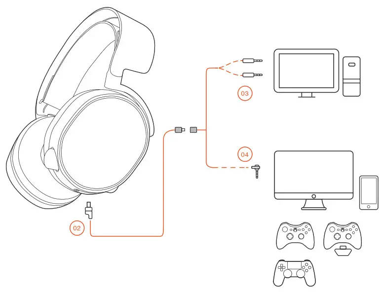 SteelSeries Arctis 3 Bluetooth Gaming Headset -- SETUP