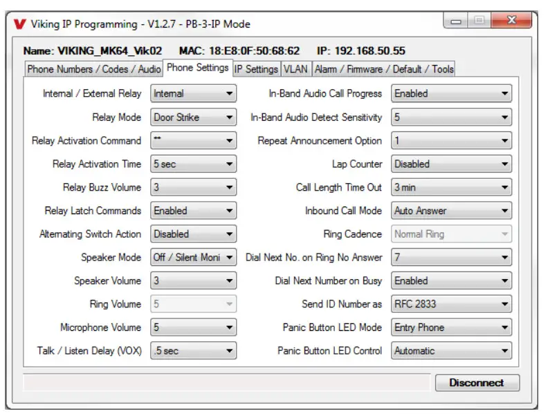 VIKING VoIP Panic Button PB-3-IP- Emergency Announcement