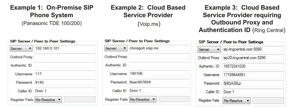 VIKING VoIP Panic Button PB-3-IP-Example