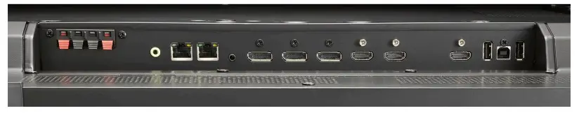 NEC MultiSync P Series Large Format LCD Display - Bottom