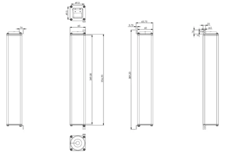 NEC MultiSync P Series Large Format LCD Display - RM3