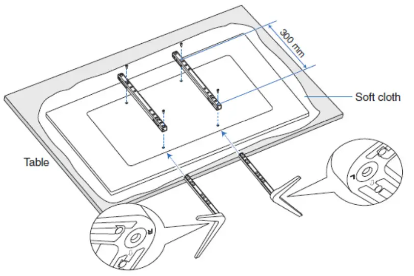 NEC MultiSync P Series Large Format LCD Display - Top Stand