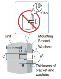 NEC MultiSync P Series Large Format LCD Display - bracket