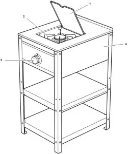 IKEA GRILLSKÄR Side Burner