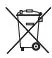 Rowenta DA1510 First Ckass Iron Steam Instructions - Disposal icon