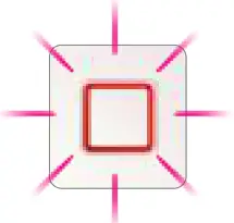 SALUS RT310SPE Radio Room Thermostat-- ulsating red