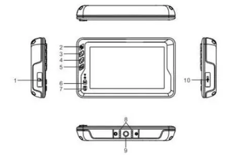 Vividia VA-450 Two-Way Articulating Borescope Videoscope Inspection Camera fig2