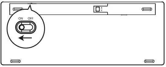 kogan KABLTKBDGRA Bluetooth and 2.4G Dual Mode- Connection 3