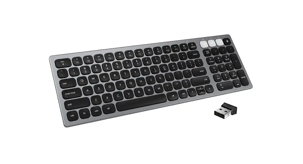 Kogan Kabltkbdgra Bluetooth And 2.4g Dual Mode Wireless Keyboard User Guide