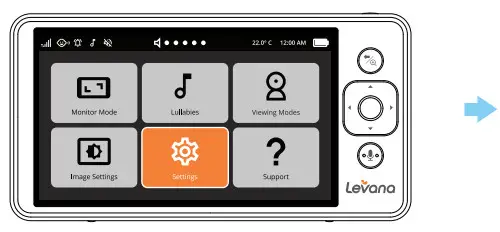 Levana Mila Video Baby Monitor - Pairing Additional Cameras2
