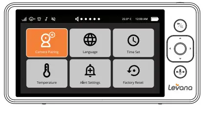 Levana Mila Video Baby Monitor - Pairing Additional Cameras3