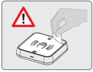 Rits N WPS100 Wireless Touchless Switch - plate