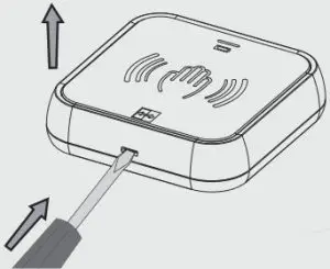 Rits N WPS100 Wireless Touchless Switch - screwdriver