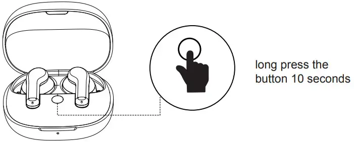 atune analog RT33 Bluetooth Headset - RESET