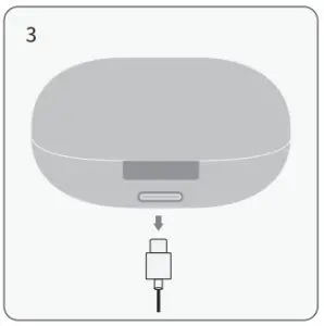 atune analog RT33 Bluetooth Headset - usb 1
