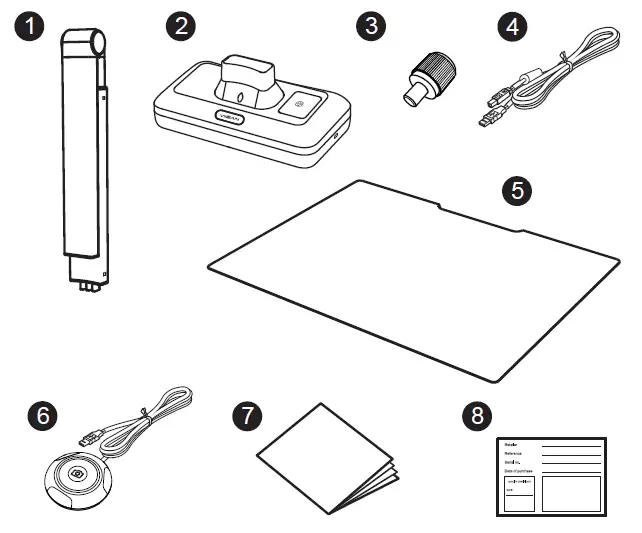 VIISAN S21 Document Camera FIG 1