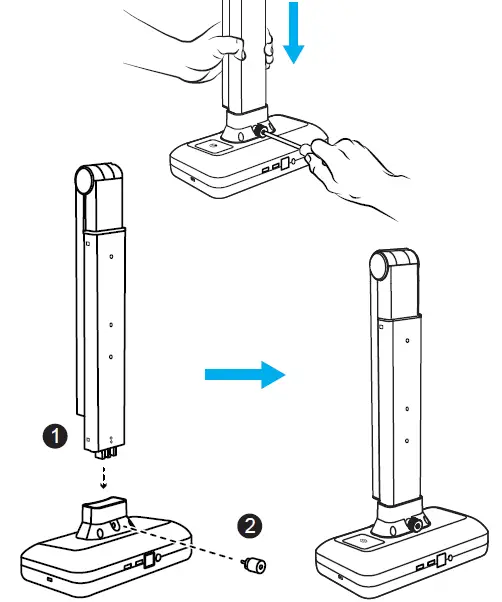 VIISAN S21 Document Camera FIG 2