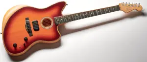fender ASJazzTS American Acoustasonic Series Jazzmaster
