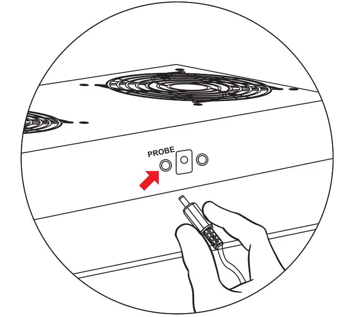 Alorair VentirPro-S2 Crawl Space Fan - Insert the connector