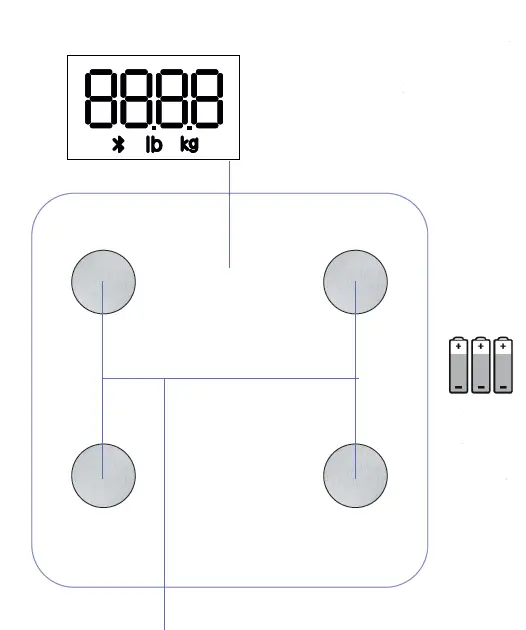 Tefal BM9600S1 Floor Scale fig 1