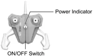 Install the controller batteries
