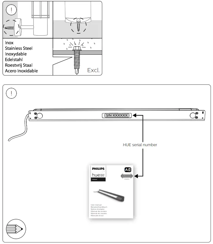 PHILIPS 1170032 Amarant Spot Light - Fig 1