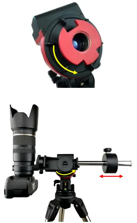 iOptron Camera Mount - Set the SkyGuiderTM Pro mount