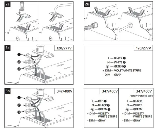 GE Lighting ABV3 Series Albeo LED Luminaire Modular High and Low Bay Lighting - figure 2