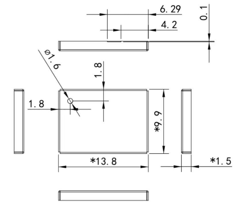 Midea MWB SWB01 Bluetooth and 24GHz Wi Fi Dual band Communication Module - cover