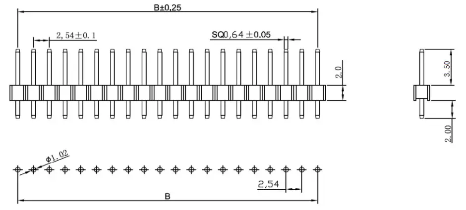 Midea MWB SWB01 Bluetooth and 24GHz Wi Fi Dual band Communication Module - drawing