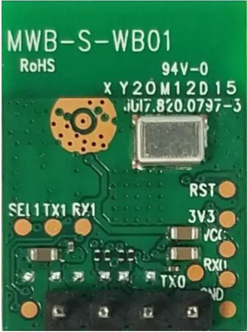 Midea MWB SWB01 Bluetooth and 24GHz Wi Fi Dual band Communication Module - figure