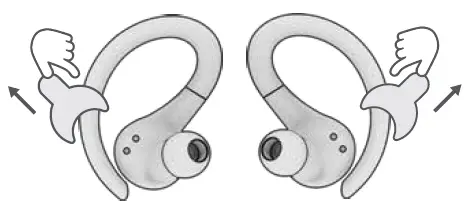 JLAB EBJBUDSAIRSPRTRBLK82 Go Air Sport True Wireless Earbuds 1