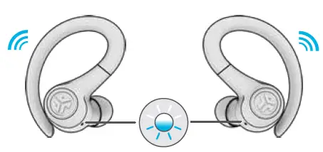 JLAB EBJBUDSAIRSPRTRBLK82 Go Air Sport True Wireless Earbuds 3