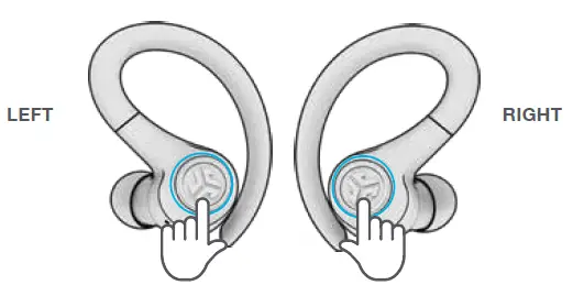 JLAB EBJBUDSAIRSPRTRBLK82 Go Air Sport True Wireless Earbuds 5