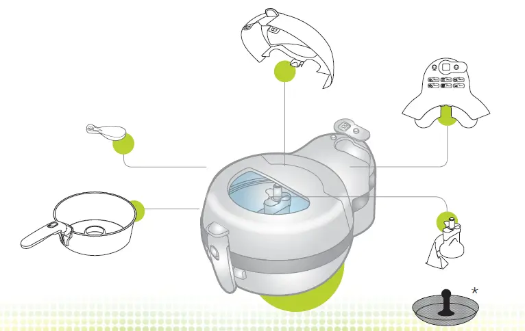 Tefal Actifry Original 1kg Health Fryer 111