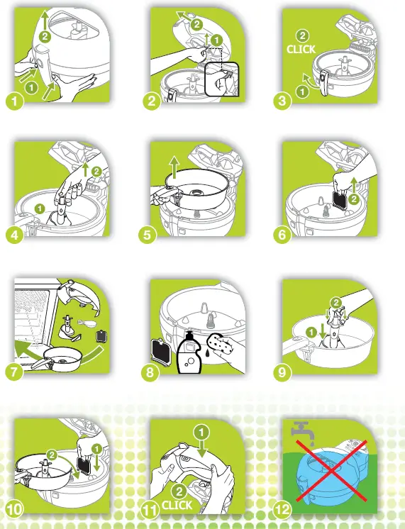 Tefal Actifry Original 1kg Health Fryer 2