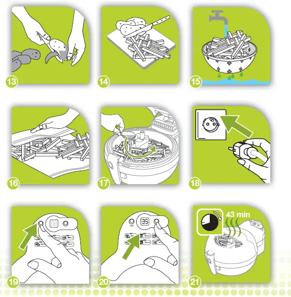 Tefal Actifry Original 1kg Health Fryer 3