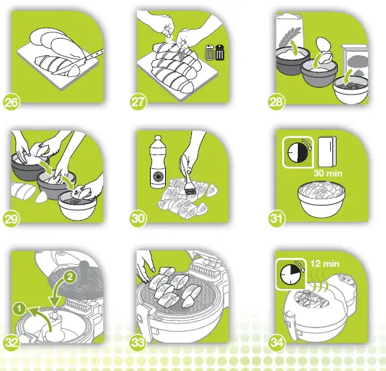 Tefal Actifry Original 1kg Health Fryer 5