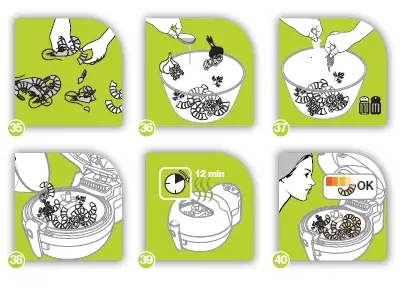 Tefal Actifry Original 1kg Health Fryer 6