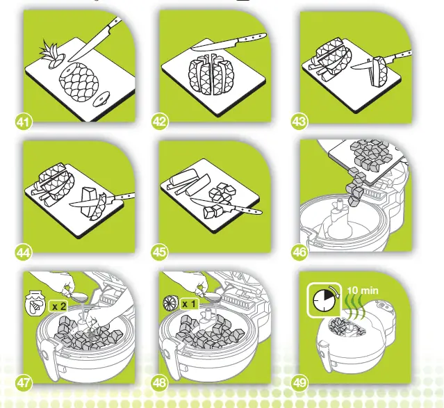 Tefal Actifry Original 1kg Health Fryer 7