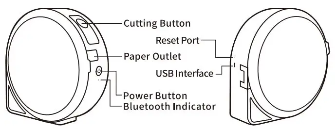 Zhuhai Ektouch Technology P1000 Wireless Label Printer-1