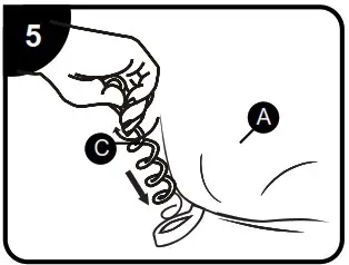 AIRBLOWN INFLATABLE B089YV1FNT Mixed Media Snow Couple Giant - Assembly Instructions 5