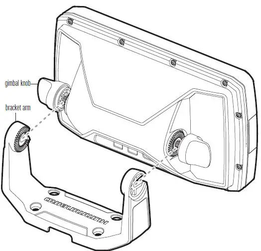 HUMMINBIRD Helix Series Controls Head 1