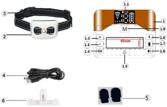 Invifence DM-910 2-in-1 2nd Gen Wireless Dog Fence and Training A