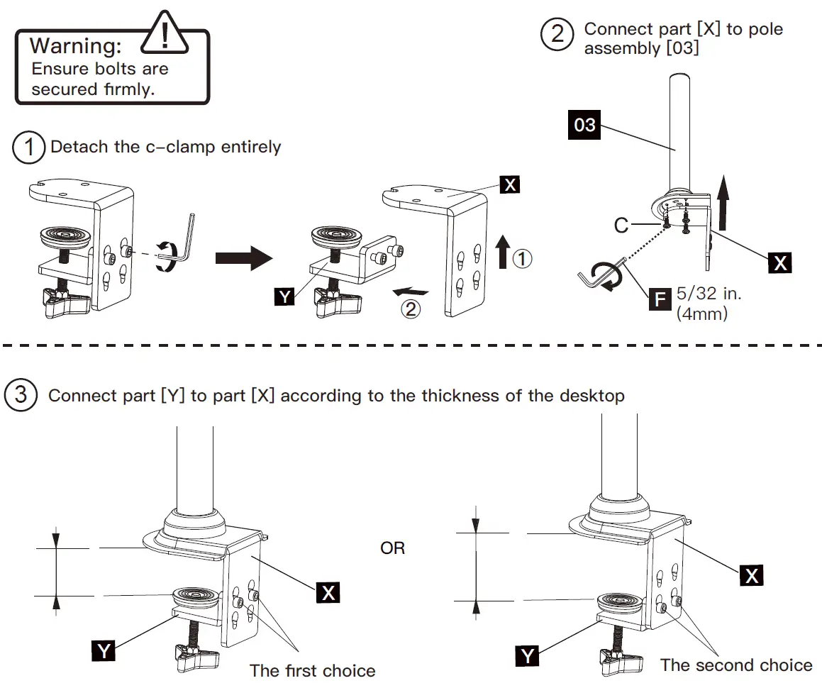 HUANUO-HNSS8-Monitor-Desk-Mount-7