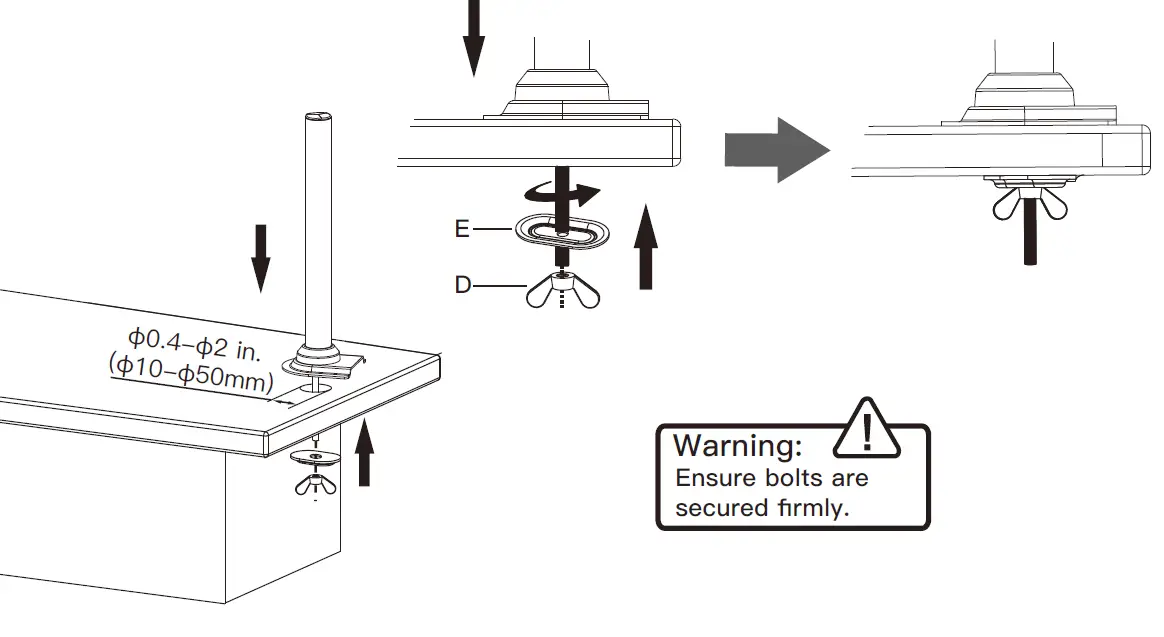 HUANUO-HNSS8-Monitor-Desk-Mount-14