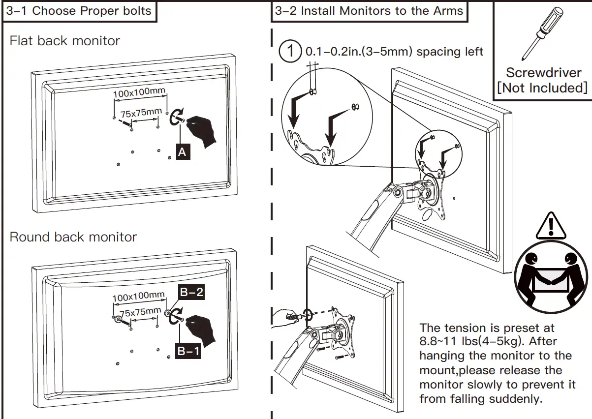 HUANUO-HNSS8-Monitor-Desk-Mount-18